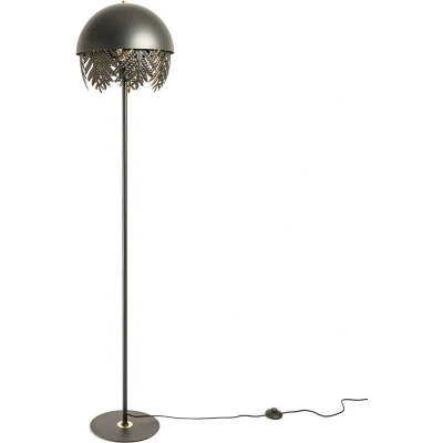 Afbeelding van Lucande vloerlamp 1licht IJzer H: 160 cm E27 zwart, goud