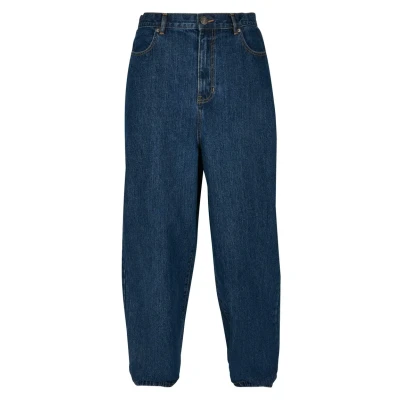 Afbeelding van Urban Classics Relaxed fit jeans, Heren, Maat: 30, Mid indigo washed