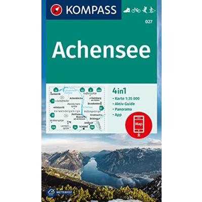 Afbeelding van KOMPASS Wanderkarte 027 Achensee 1:35.000