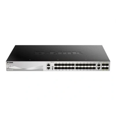 Image de D Link DGS 3130 30S Commutateur L3 Lite Géré 24 x Gigabit SFP + 2 10 Ethernet 4 SFP+