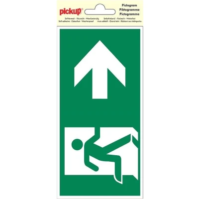 Afbeelding van Deco picto nooduitgang rechts Pickup