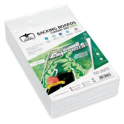 Afbeelding van Ultimate Guard UGD020032 Beschermplaten van karton, dik, voor strips, standaardformaat, 100 stuks