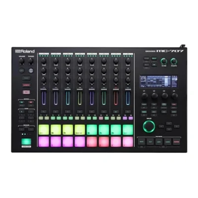 Afbeelding van Roland MC 707 (Groovebox), MIDI controller, Zwart