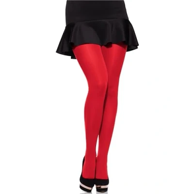Afbeelding van Merry Style MS GB 162 Dames Panty 60 DEN Plus Size Grote maat Polyamide Rood XXXXL