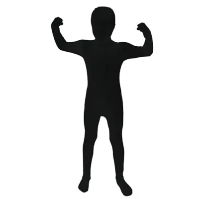 Afbeelding van Morphsuits, voor kinderen,voor lichaamslengte 135 152 cm maat L, zwart