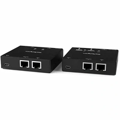 Image de StarTech.com Extendeur HDMI sur Cat6 jusqu&#039;à 50 m avec hub USB 2.0 à 4 ports 1080p rallonge vidéo/audio/infrarouge/USB