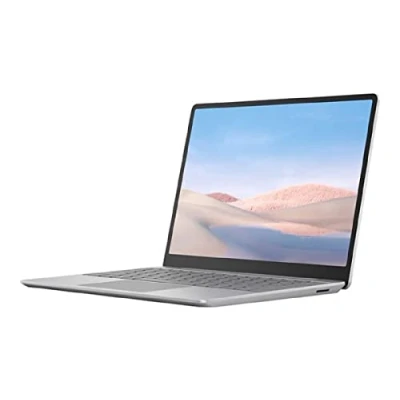 Afbeelding van Microsoft Surface Laptop Go Notebook Platinum 31.6 cm (12.4&quot;) 1536 x 1024 pixels Touchscreen 10th gen Intel® Core i5 4 GB LPDDR4x SDRAM 64 eMMC Wi Fi 6 (802.11ax) Windows 10 Home S