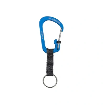 Afbeelding van Nite Ize Carabiner #3 Slidelock Karabijnhaak Sleutelhanger Aluminium Blue Blauw Overige Accessoires