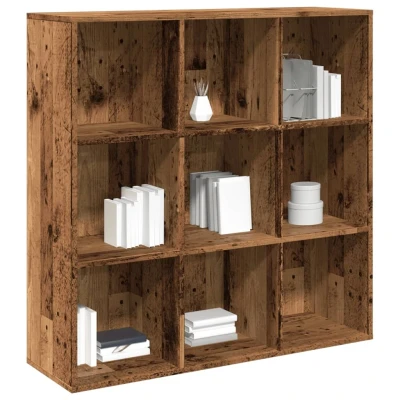 Afbeelding van vidaXL Boekenkast 98x29x97,5 cm oud houtkleurig