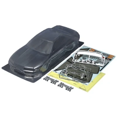 Afbeelding van Tamiya 51365 1:10 Body Nissan Skyline R32 190 mm Ongeverfd, niet gesneden