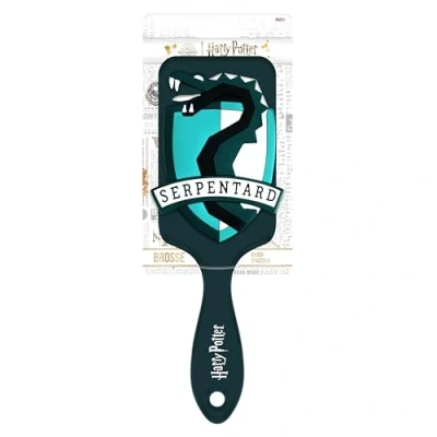 Afbeelding van Harry Potter Pneumatische haarborstel, paddle borstel, alle haartypes, officiële accessoires van Hogwarts School, Griffoendor