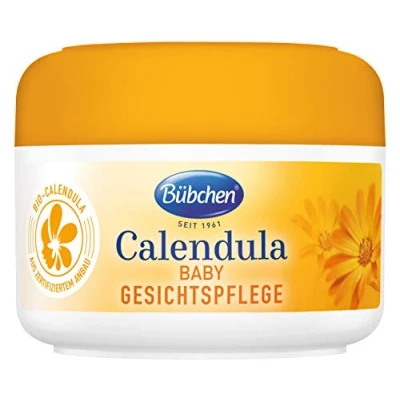 Afbeelding van Bübchen Calendula Gezichtsverzorging met biologische dula ter bescherming van de gevoelige huid, 75 ml