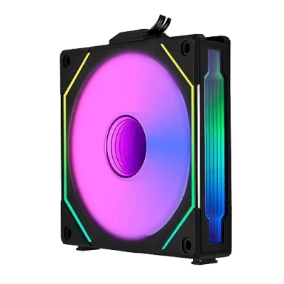 Afbeelding van Lian Li UNI Fan SL INF Reverse Blade Infinity Mirror ARGB PC Zwart