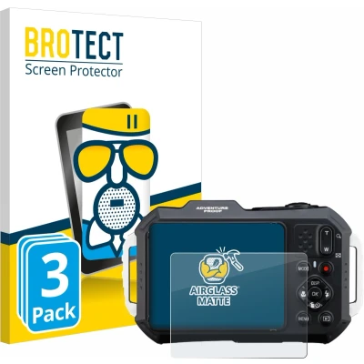 Afbeelding van BROTECT Screenprotector voor Ricoh Pentax WG 1000 Folie Beschermfolie Beschermglas matte (3 Stuks)