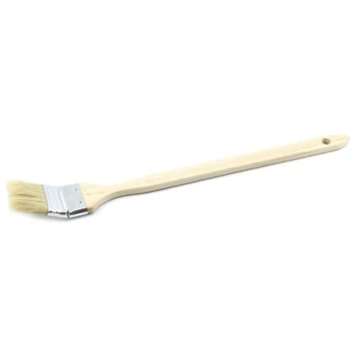 Afbeelding van Benson Radiatorkwast 50 mm Smal Houten Steel Wit