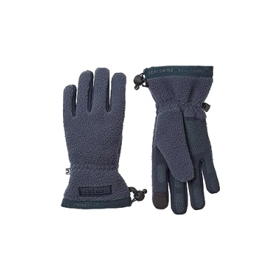 Afbeelding van SEALSKINZ Hoveton Waterdichte handschoenen van sherpa fleece, voor koud weer, uniseks, 1 stuk, Navy Blauw