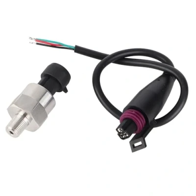Afbeelding van Zender Druksensor Sensor voor Water Lucht Brandstof Olie,1/8&quot;NPT Roestvrij Staal Draad