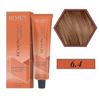 Afbeelding van Revlon Revlonissimo Colorsmetique™ Permanent Hair Color Coppers 60 ml 6.4 Dark Blonde Copper