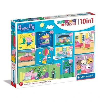 Image de PEPPA PIG 10 IN 1 PUZZELS