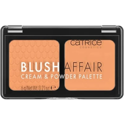 Afbeelding van Catrice Blush Affair Palet nr. 030 oranje 1 tint veganistisch zonder conserveringsmiddelen, parabenen, microplasticdeeltjes, 6 g