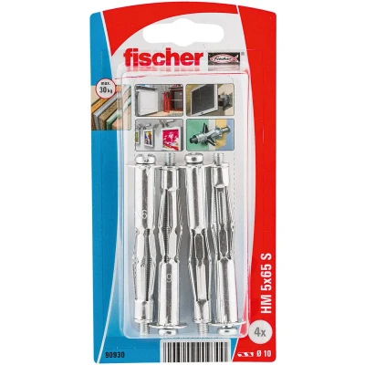 Afbeelding van Fischer HM 5 x 65 S K NV Hollewandplug mm 10 090930 1 set(s)