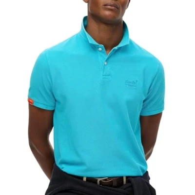 Afbeelding van Superdry Vintage Destroy Polo Heren Maat XL