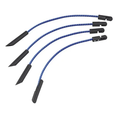 Afbeelding van Pro Plus Elastische Dekzeil Spanners 280 mm Blauw 4 stuks