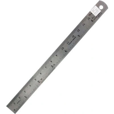 Afbeelding van Liniaal 15cm 6&quot; flexibel PRU1006