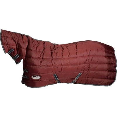 Afbeelding van Weatherbeeta Comfitec 210D Channel Quilt Combo Neck Medium Maroon/Grijs/Wit 120/170