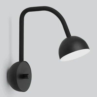 Afbeelding van Northern Blush LED wandlamp zwart