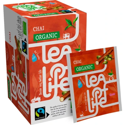 Afbeelding van Chai Biologisch &amp; Fairtrade Tea of Life 25 theezakjes