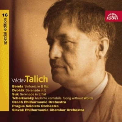 Afbeelding van Prague Soloists Orchestra Serenades/Talich 16 (CD) (Special Edition)
