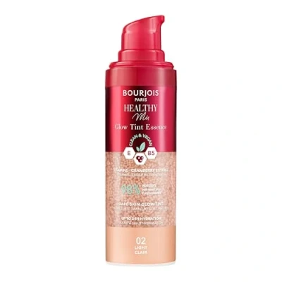 Afbeelding van Bourjois Healthy Mix Glow Tint Essence Vochtinbrengende Essentie voor het nivelleren van de teint, 02 Fair, 30 ml