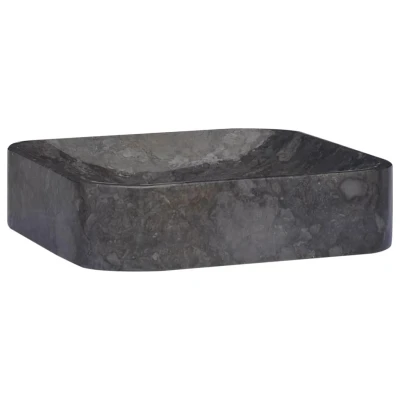 Afbeelding van Gootsteen 40x40x10 cm marmer zwart