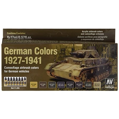 Afbeelding van Model Air German Color 1927 1941 8 kleuren 17ml 71205