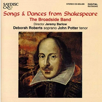 Afbeelding van The Broadside Band Song &amp; Dances From Shakespeare (CD)