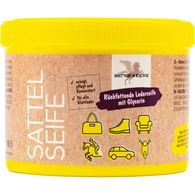 Afbeelding van Bense &amp; Eicke Zadelzeep met Spons 500ml