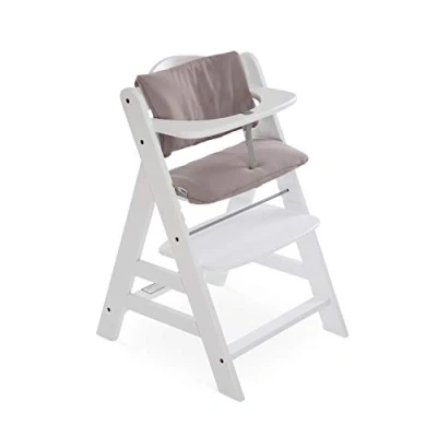 Afbeelding van Hauck Highchairpad Deluxe Kinderstoel Stretch Beige