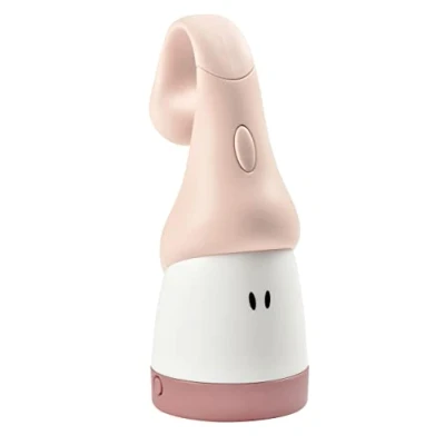 Image de BEABA Veilleuse pour Enfant/Bébé Portative sans fil Evolutive en Torche Lumiere douce Design Ergonomique Pixie Torch rose