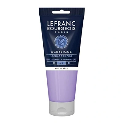 Afbeelding van Lefranc Bourgeois fijne acrylverf, Tube 200 ml, lichtpaars