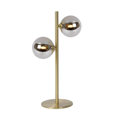 Afbeelding van Lucide TYCHO Tafellamp 2xG9 Mat Goud / Messing