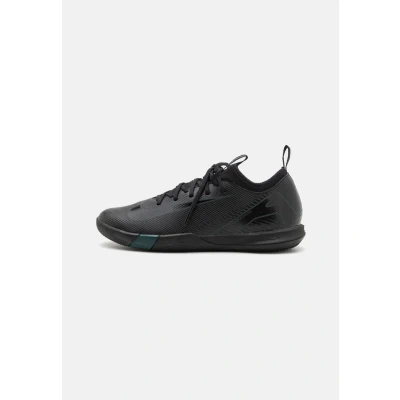 Afbeelding van Nike Performance JR ZOOM Vapor 16 Academy IC Unisex Zaalvoetbalschoenen voor kinderen, Maat: 32, Black/deep jungle Kunststof/ textiel