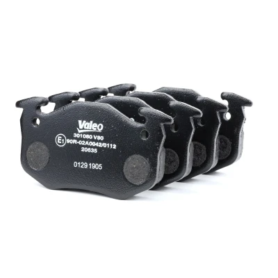 Afbeelding van VALEO 301080 Remblokkenset FIRST Vooras Excl. slijtage waarschuwingscontact Zonder anti kreukplaat RENAULT: TWINGO 1, Super 5 Hatchback, CLIO 1