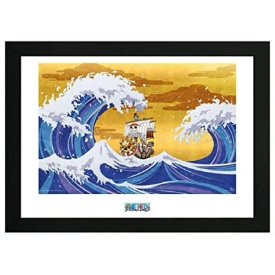 Afbeelding van One Piece Thousand Sunny Muurposter meerkleurig Kunststof