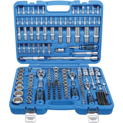 Afbeelding van BGS Dopsleutelset twaalfkant 1/4&quot;, 3/8&quot;, en 1/2&quot; 192 delig