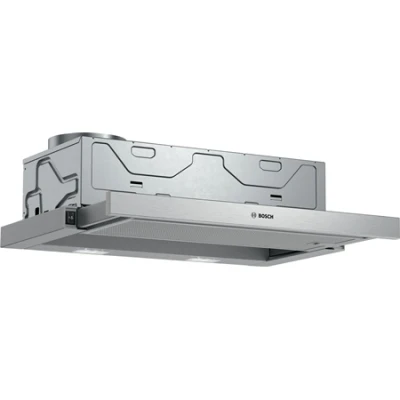 Afbeelding van Bosch Dfm064w54 Dampkap Serie 2 Telescopisch 60cm 389m3/u 67db Led verlichting Inox