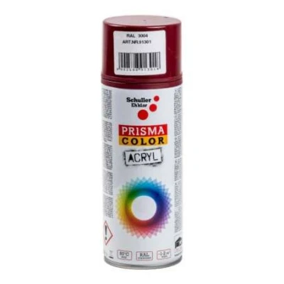 Afbeelding van Prisma color acryl hoogglans paarsrood ral 3004 400ml