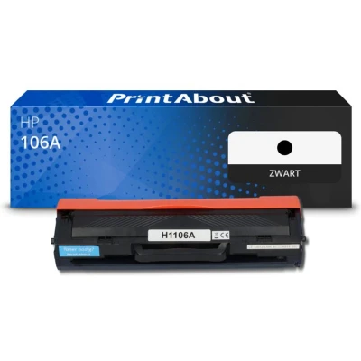 Afbeelding van Huismerk HP 106A (W1106A) Toner Zwart