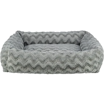 Afbeelding van Trixie Vital Hondenmand Loki Soft Edition Gerecycled Polyester Grijs 80X60 CM