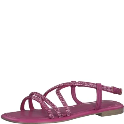 Afbeelding van Marco Tozzi 2 28139 20 damessandalen, sandalen, Fuxia Comb
